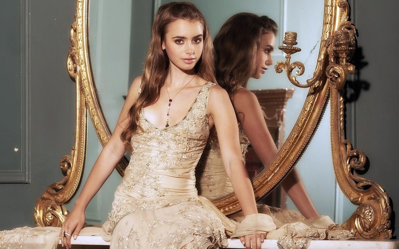 lily collins, girls, celebrities, model, hd