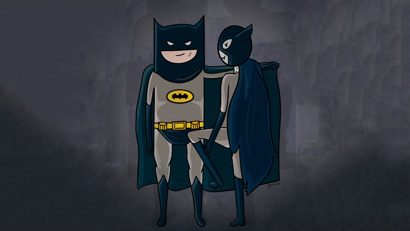 batman, catwoman, superheroes, artist, artwork, digital art, hd, 4k, deviantart