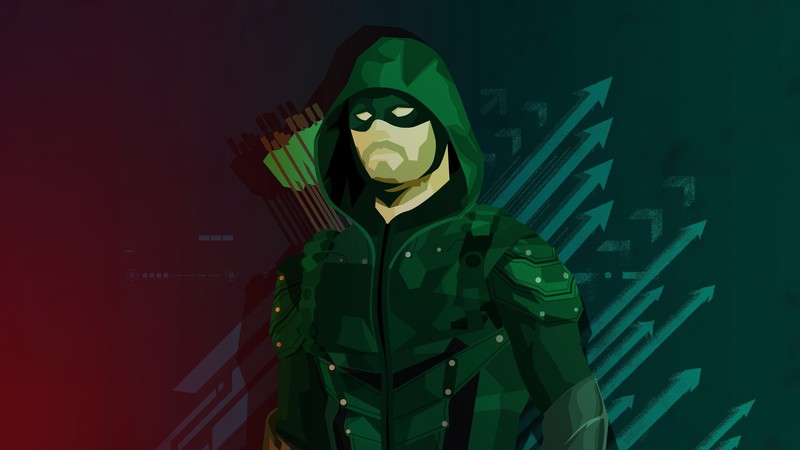 arrow, minimalism, tv shows, hd, 4k, digital art, artist, artwork
