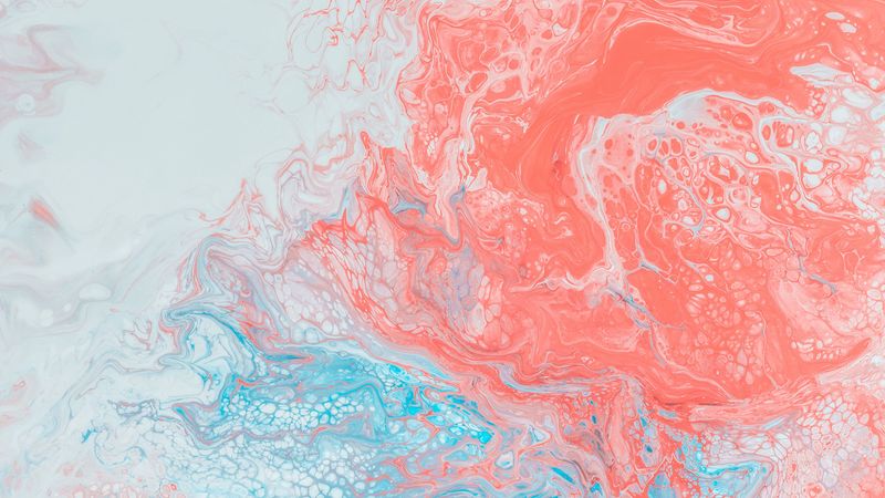 abstraction, stains, paint, liquid, 4k