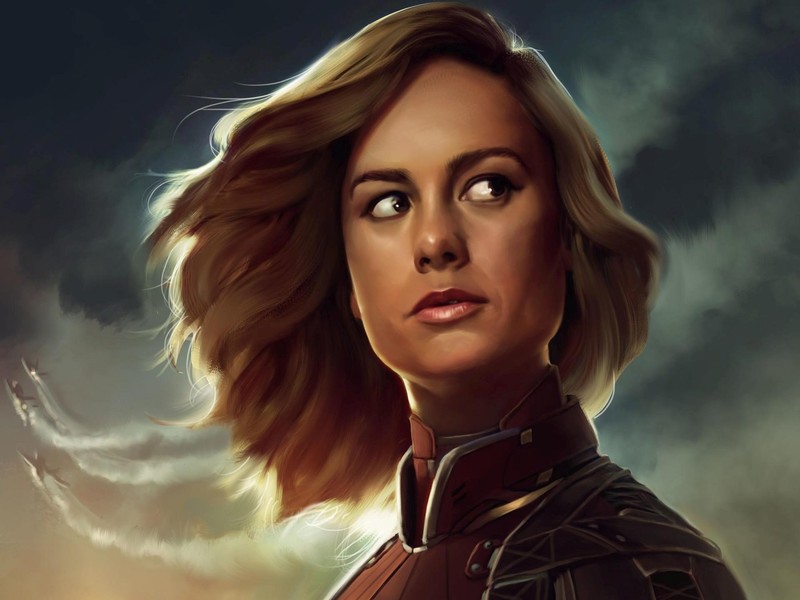 captain marvel movie, captain marvel, superheroes, artwork, artist, digital art, hd