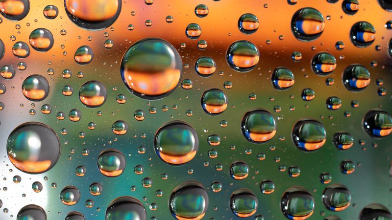 bubbles, macro, liquid, texture, 4k