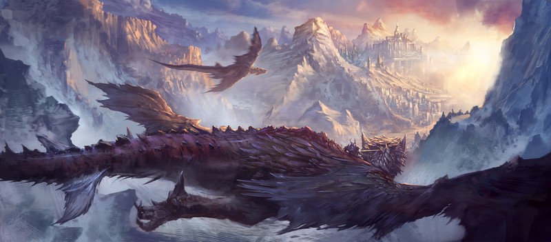 dragon, fantasy, artwork, artist, digital art, hd, 4k, 5k, deviantart