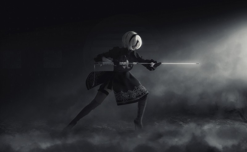 nier automata, 2017 games, games, artwork, hd, cosplay