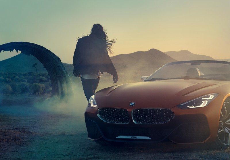 bmw concept z4, bmw, cars, concept cars, 2017 cars, 4k, hd