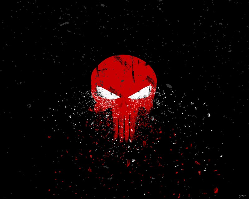 punisher, skull, logo, 4k, hd, artist, artwork, digital art
