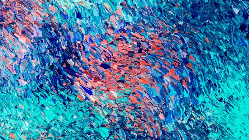 abstraction, spots, mosaic, blur, colorful, 4k