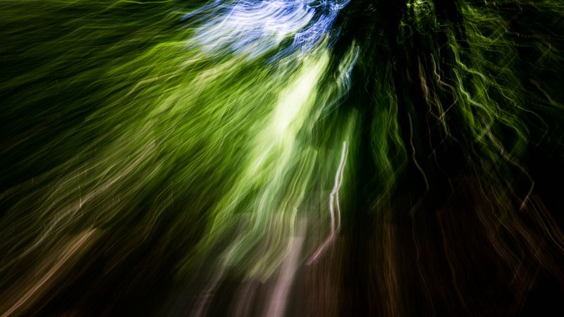 abstraction, light, blur, rays, 4k