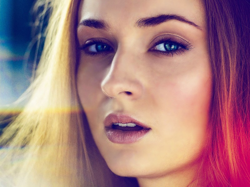 sophie turner, celebrities, girls, 4k, hd, 5k, eyes