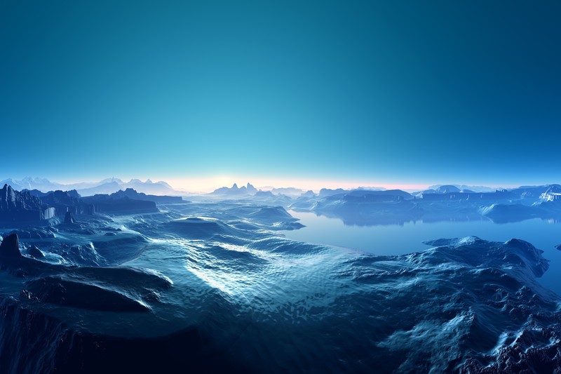moon, clouds, sea, sky, 4k, 5k, hd