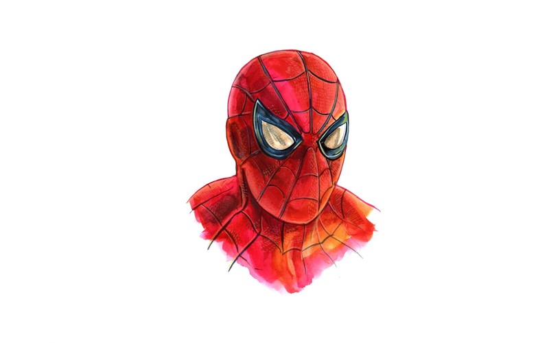 spiderman, movies, hd, minimalism, artist, artwork, hd