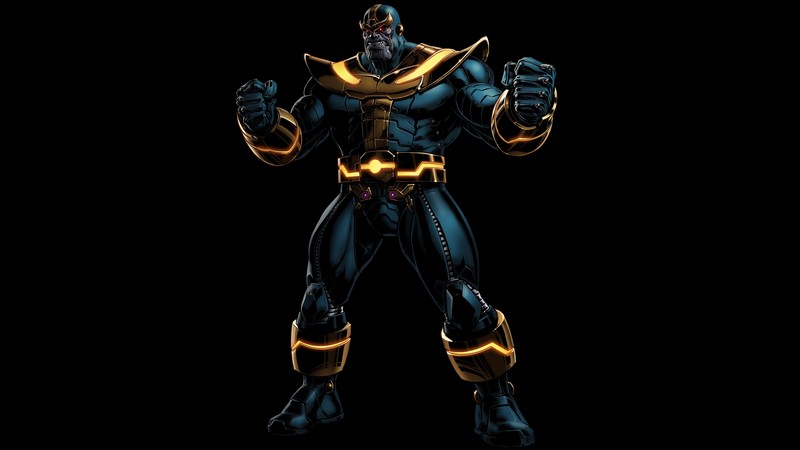 thanos, comic, artist, digital art, hd