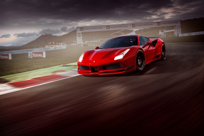 ferrari 488, ferrari, 2017 cars, 4k, hd