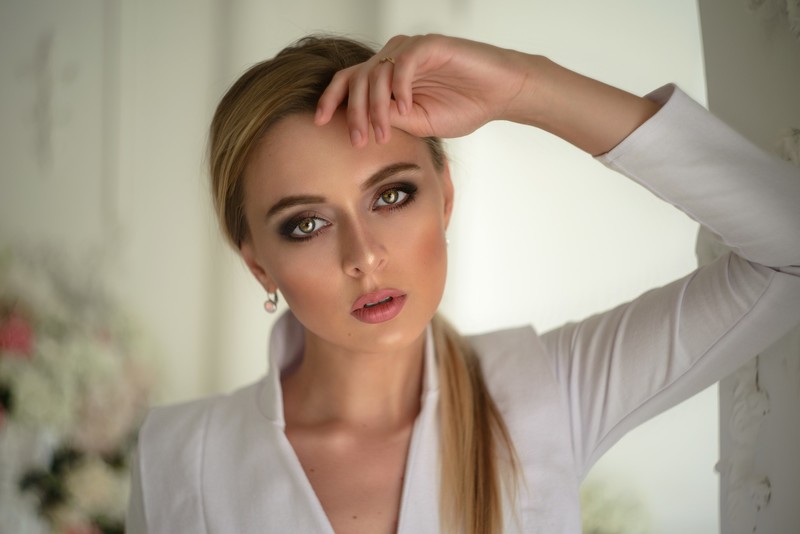 blonde, women, girls, hd