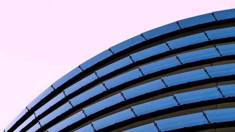 building, minimalism, facade, architecture, 4k