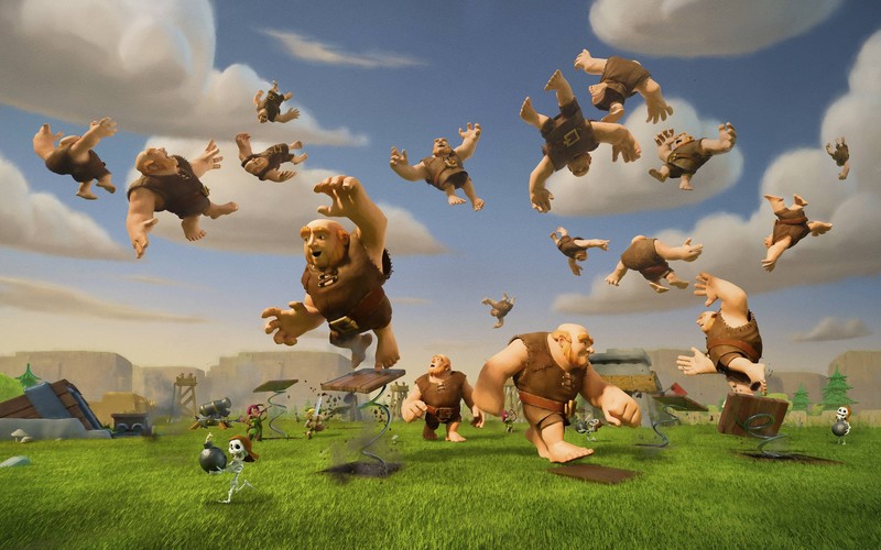 clash of clans, supercell, games, 2017 games, hd