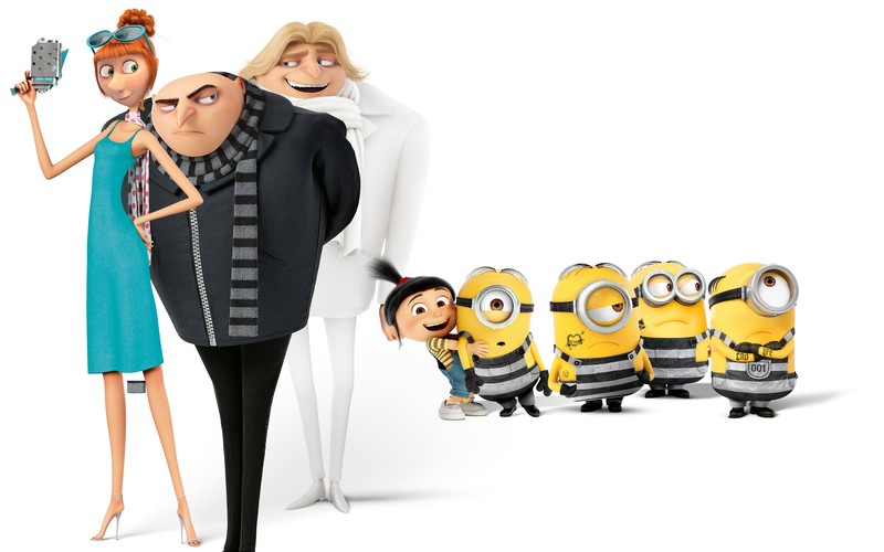 despicable me 3, minions, 2017 movies, animated movies, hd, 4k, 8k