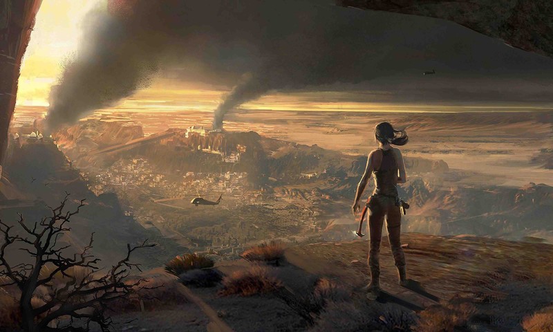 tomb raider, games, hd, artwork, artist, digital art