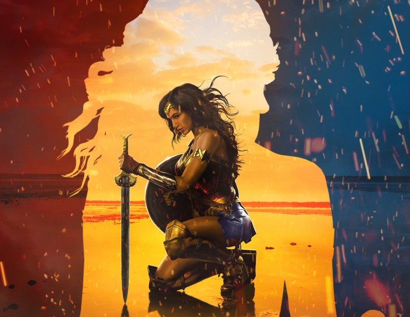 wonder woman, artwork, movies, hd