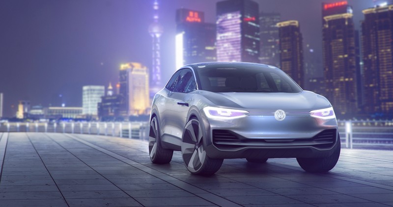 volkswagen id crozz, volkswagen, 2017 cars, 4k, hd