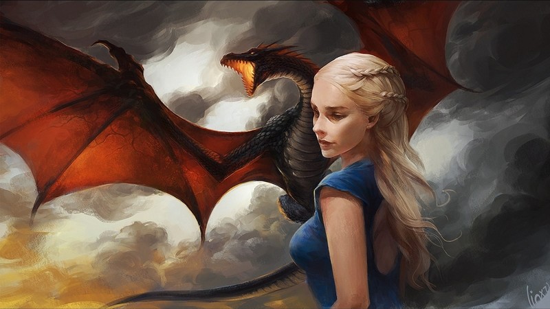 game of thrones, dragon, artwork, hd, artist, digital art