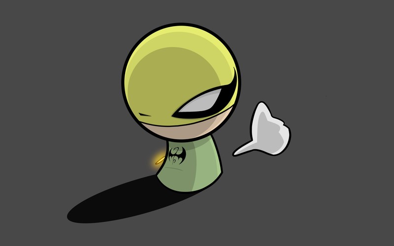iron fist, tv shows, minimalism, cartoons