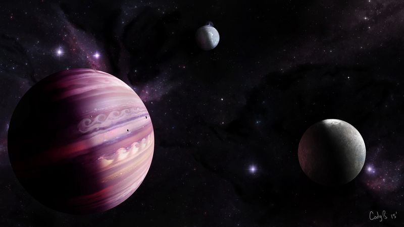 planets, space, stars, galaxy, 4k