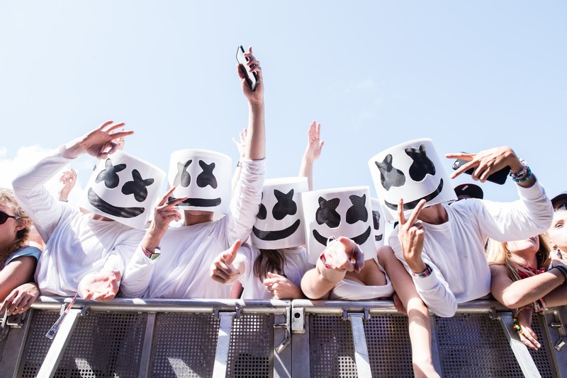 marshmello, music, dj