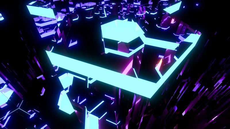 neon, abstraction, light, fractal, bright, 4k