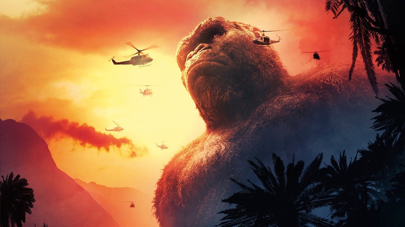 kong skull island, 2017 movies, 4k
