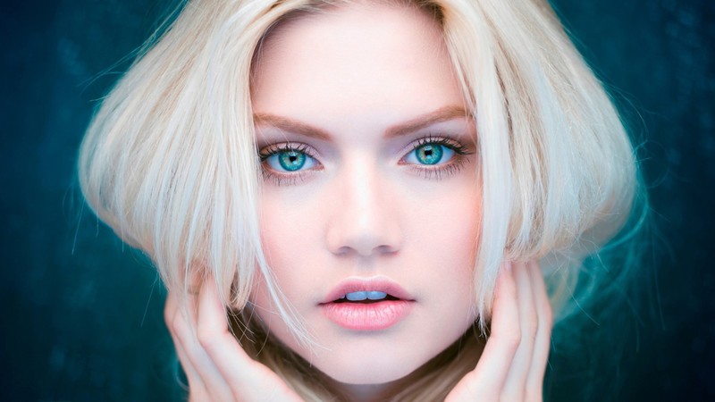 eyes, girls, hd