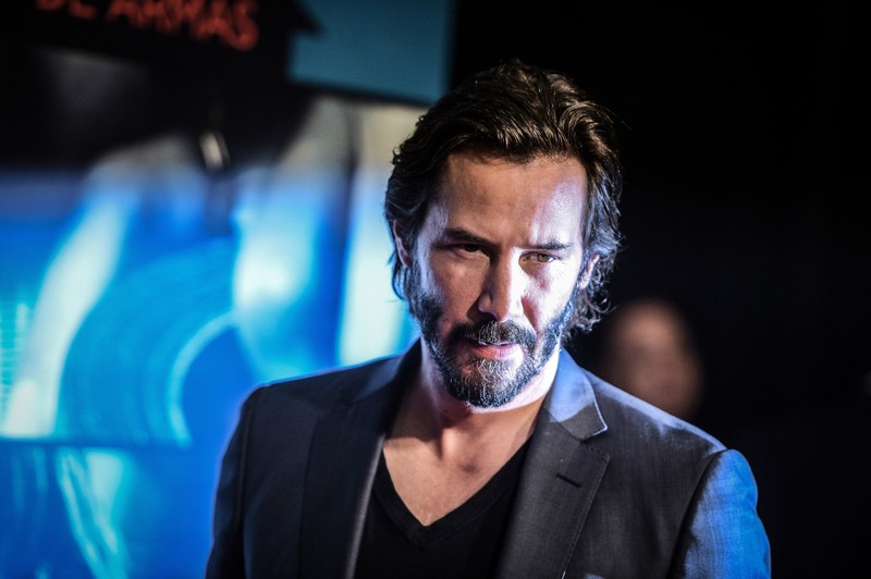 keanu reeves, male celebrities, 4k