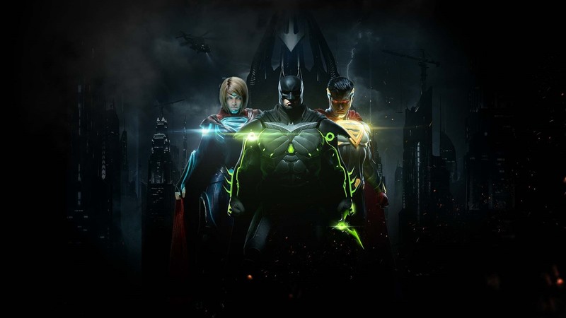injustice 2, batman, superman, supergirl, games, hd