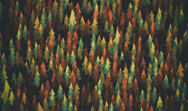 material, forest, abstract, artist