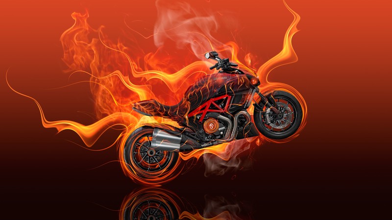 flame, artist, digital art