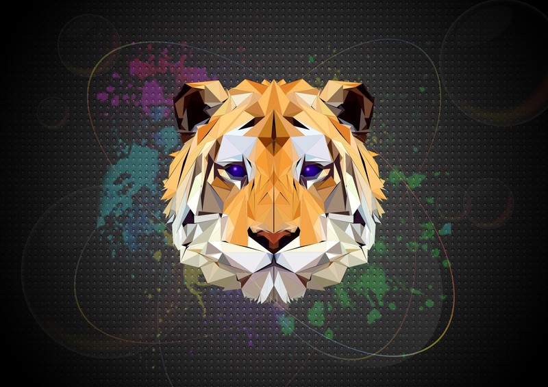 tigers, artist, art, digital art, 4k, hd