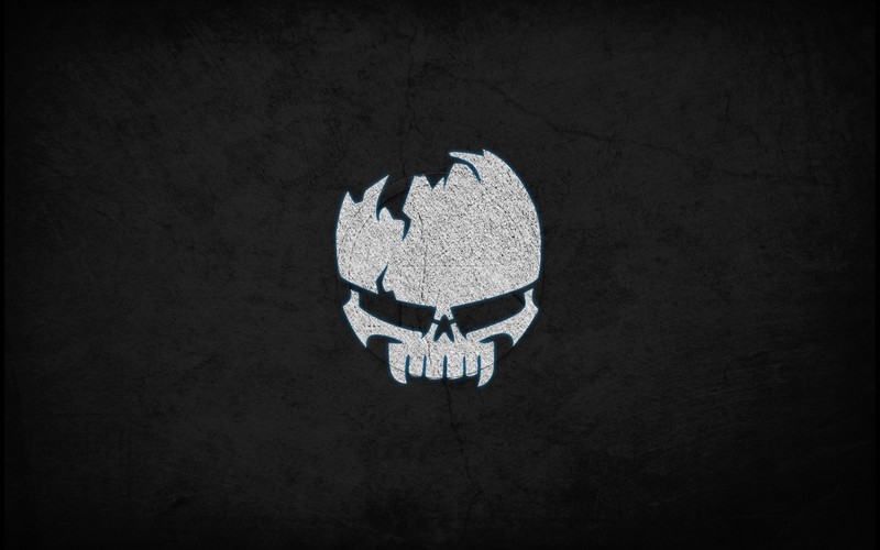 skull, minimalism, artist, digital art, hd