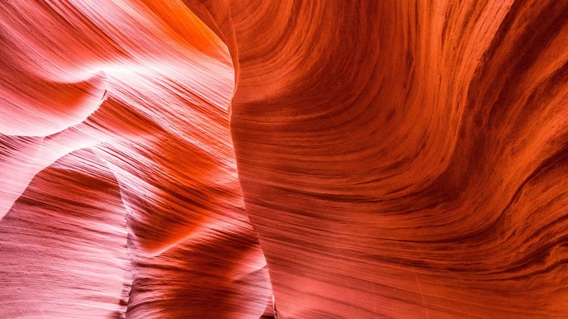 cave, canyon, rocks, brown, 4k
