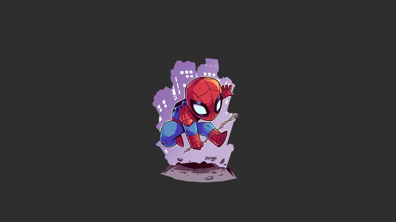 spiderman, minimalism, artist
