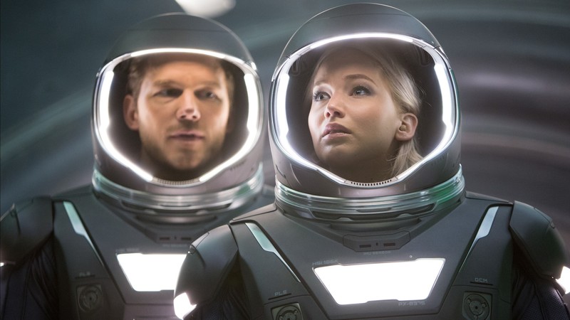 passengers, 2016 movies, movies, jennifer lawrence, chris pratt