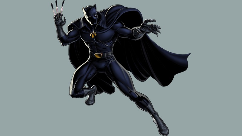 black panther, super heroes, digital art, artist