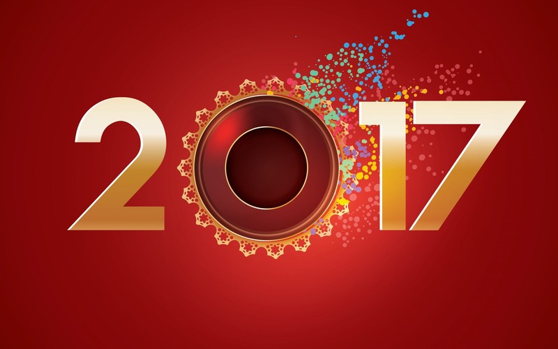 happy new year 2017, celebrations