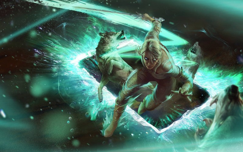 gwent the witcher card game, 2016 games, games, artist, digital art