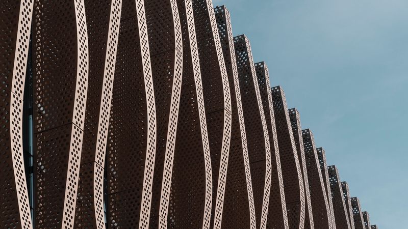 building, architecture, minimalism, modern, design, 4k