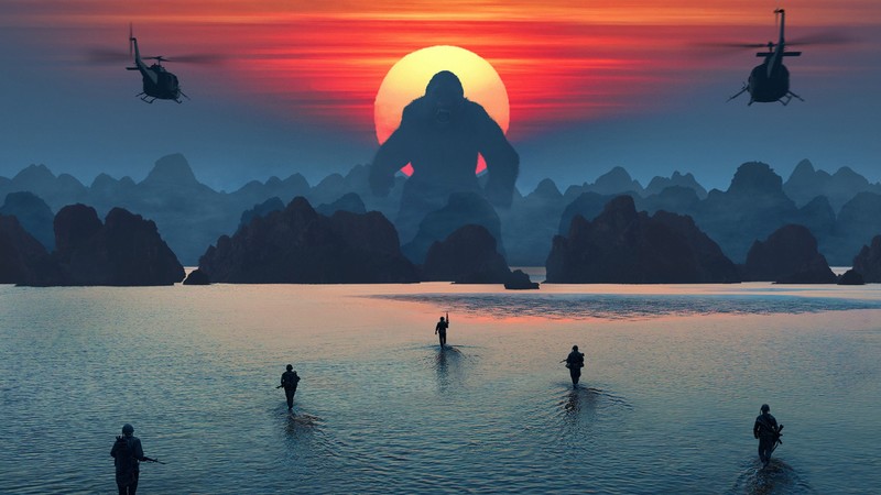 kong skull island, 2017 movies, hd