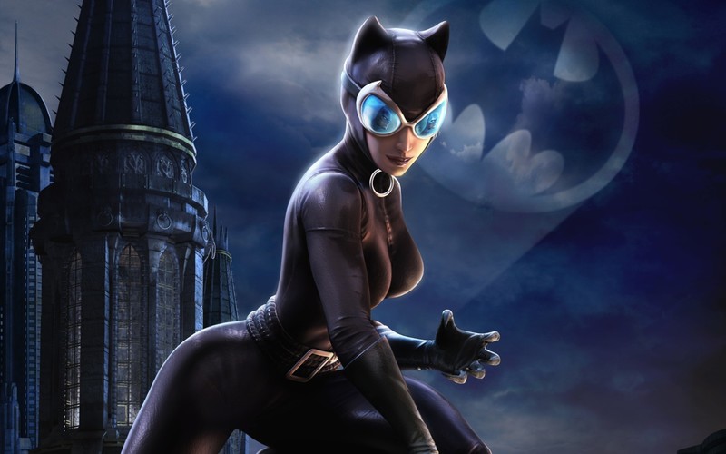 catwoman, batman, artist, digital art, hd