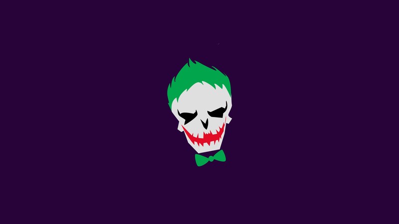 joker, minimalism, artist, 4k, digital art