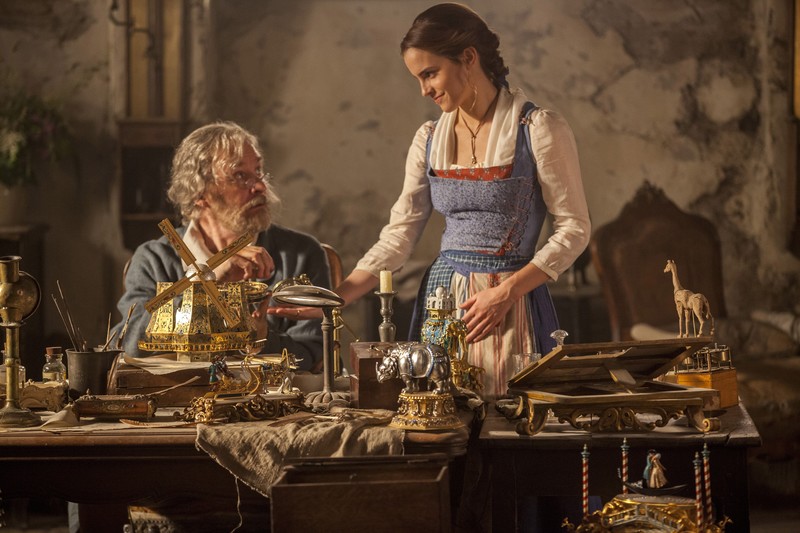beauty and the beast, 2017 movies, 4k, movies, emma watson
