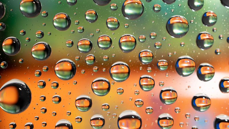 liquid, bubbles, macro, texture, 4k