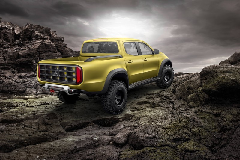 mercedes benz x class, truck, mercedes benz, 2017 cars, concept cars, 8k